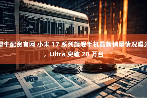 犀牛配资官网 小米 17 系列旗舰手机最新销量情况曝光，Ultra 突破 20 万台